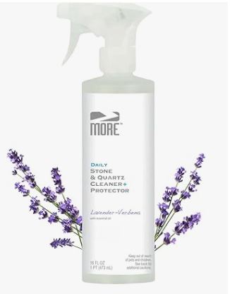 MORE Stone & Quartz Cleaner Plus Proctector 16oz Sprayer Lavender Scent