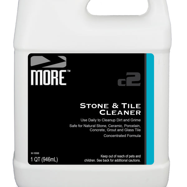 More Stone & Tile Cleaner - Water Based Formula for Daily Use on Natural Stone and Quartz Surfaces Quart / 32 oz